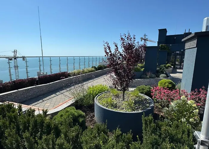 Sky Terrace Apartmens 162 Daire Odessa